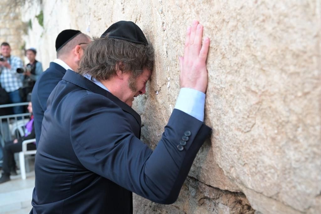Argentina will move its embassy to Jerusalem, Javier Milei announces during emotional visit