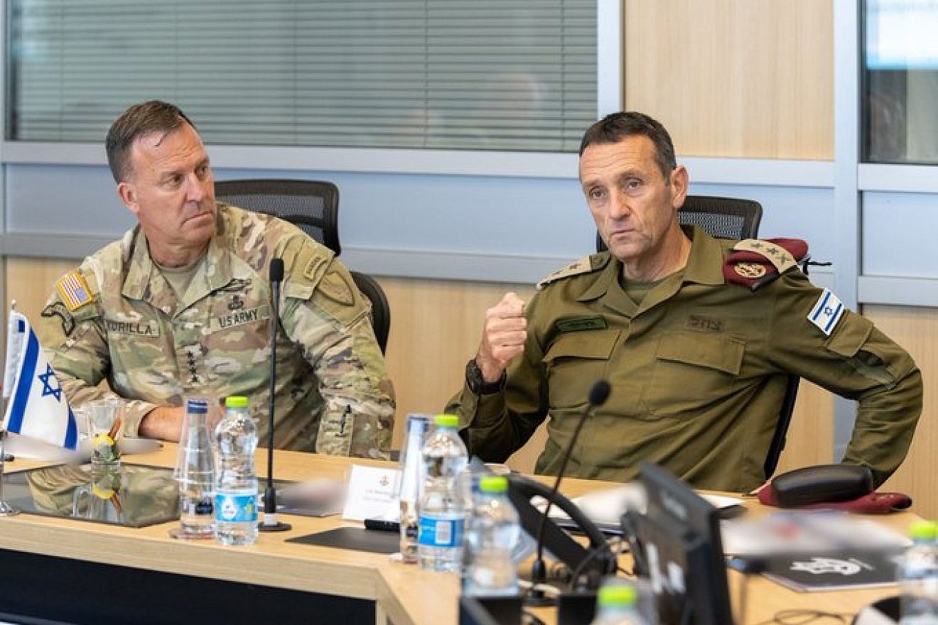 CENTCOM commander in Israel amid Iranian threats 