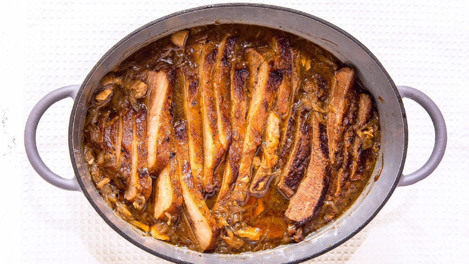 French onion brisket