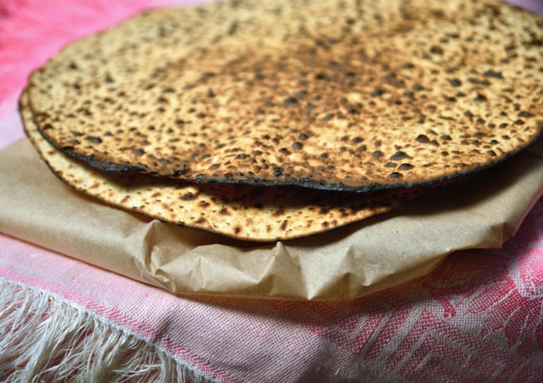 Matzah baking, an 18-minute project