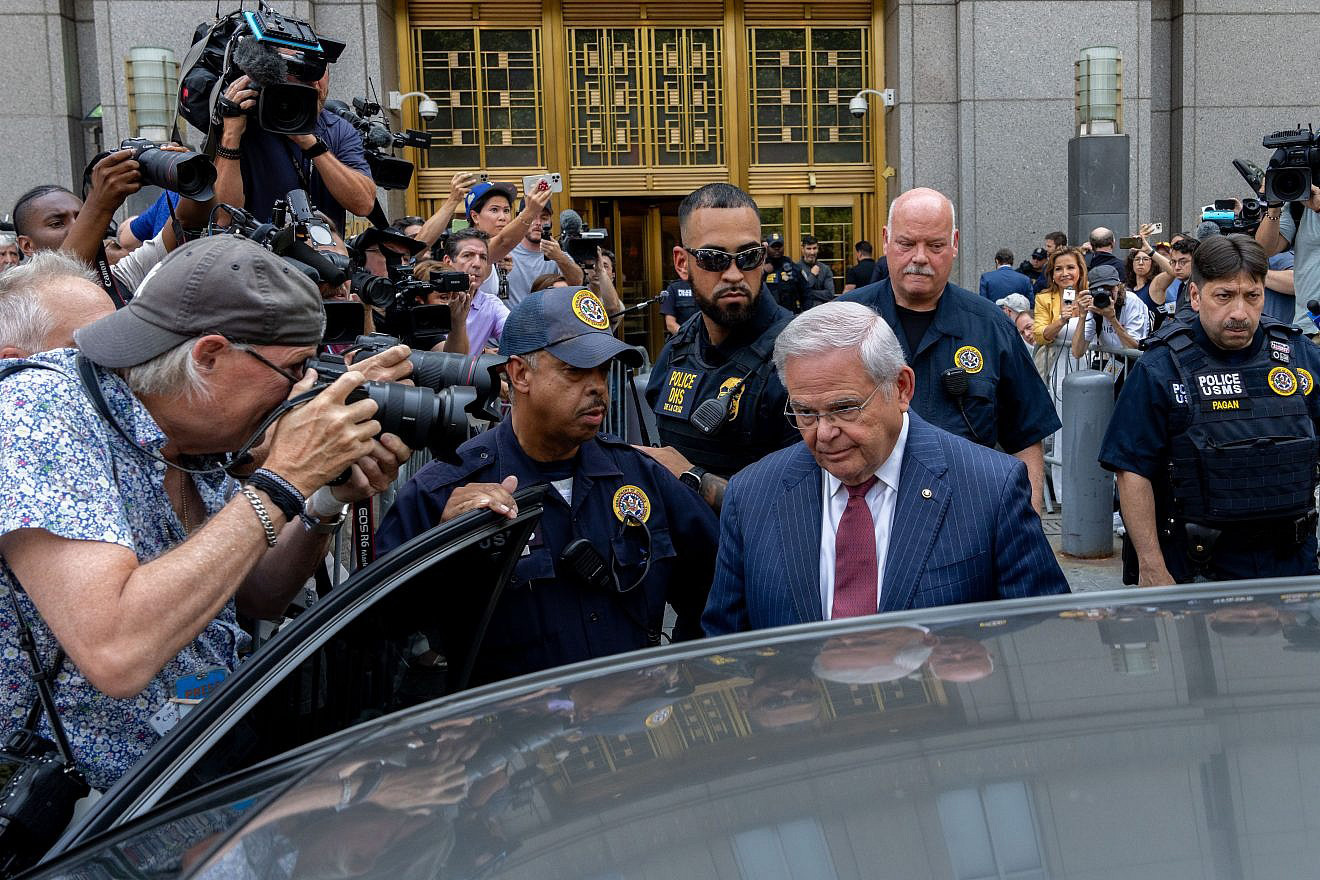 Menendez convicted of accepting bribes from Egypt, Qatar