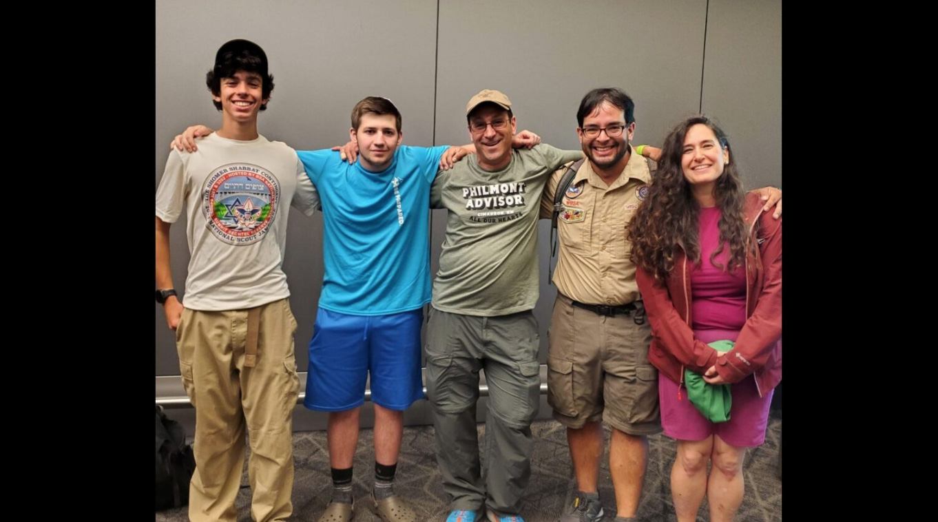 These Jewish Boy Scouts saved a man’s life on the flight home from a 100-mile mountain trek