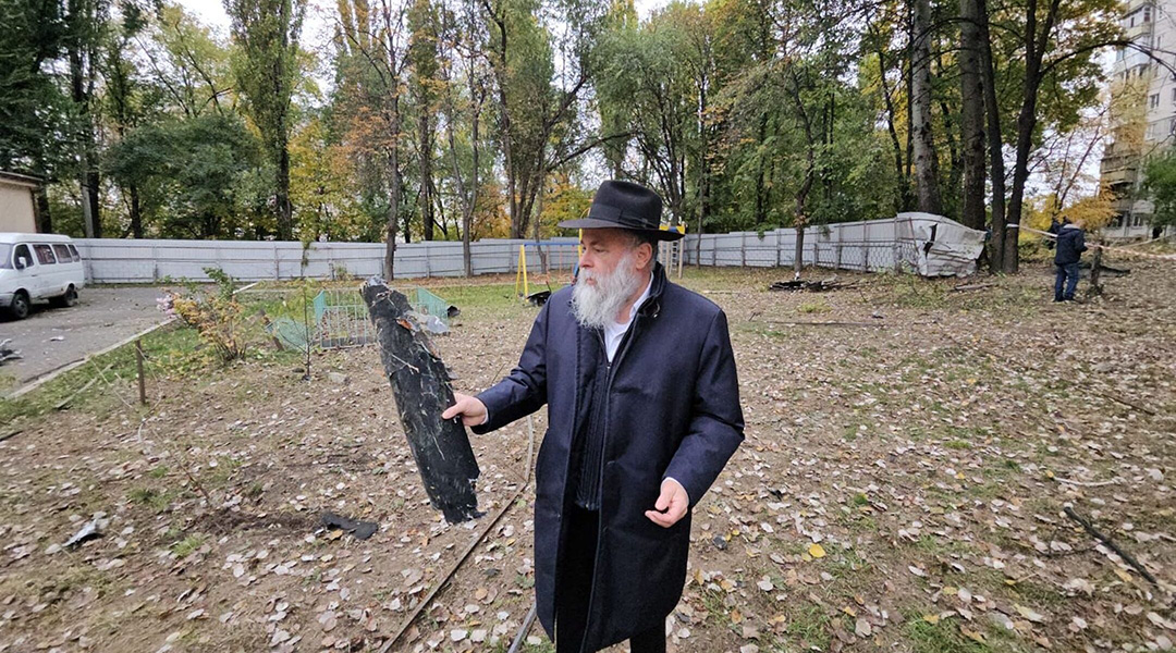 Kyiv Jewish school damaged in early-morning Russian drone strike