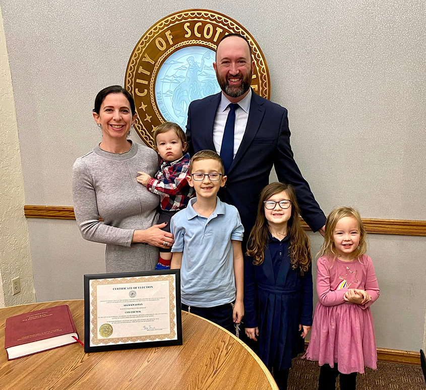 Orthodox Jewish Arizona council member uses family Bible for swearing-in ceremony