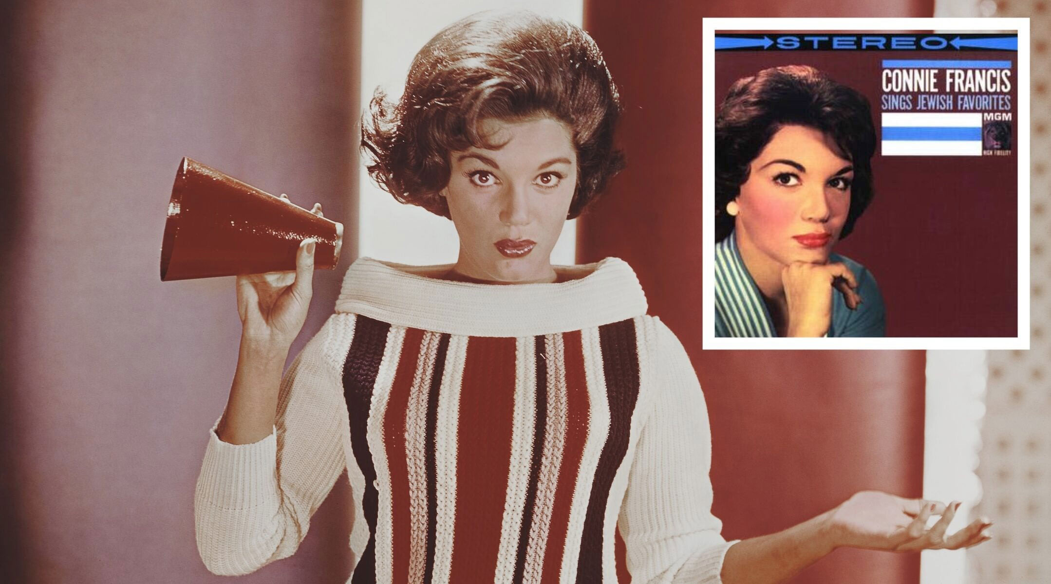 Connie Francis, 20th-century star turned TikTok sensation, recorded an album of Jewish songs in 1960