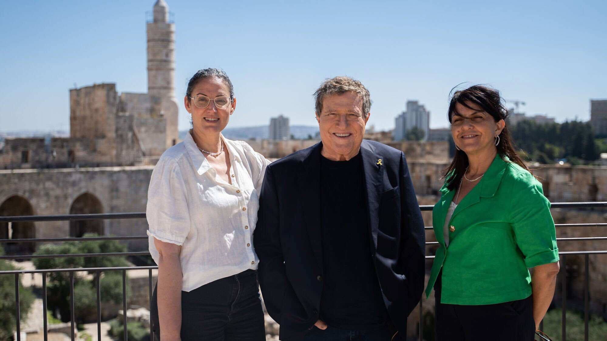 Yehoram Gaon celebrated at Tower of David Jerusalem exhibition