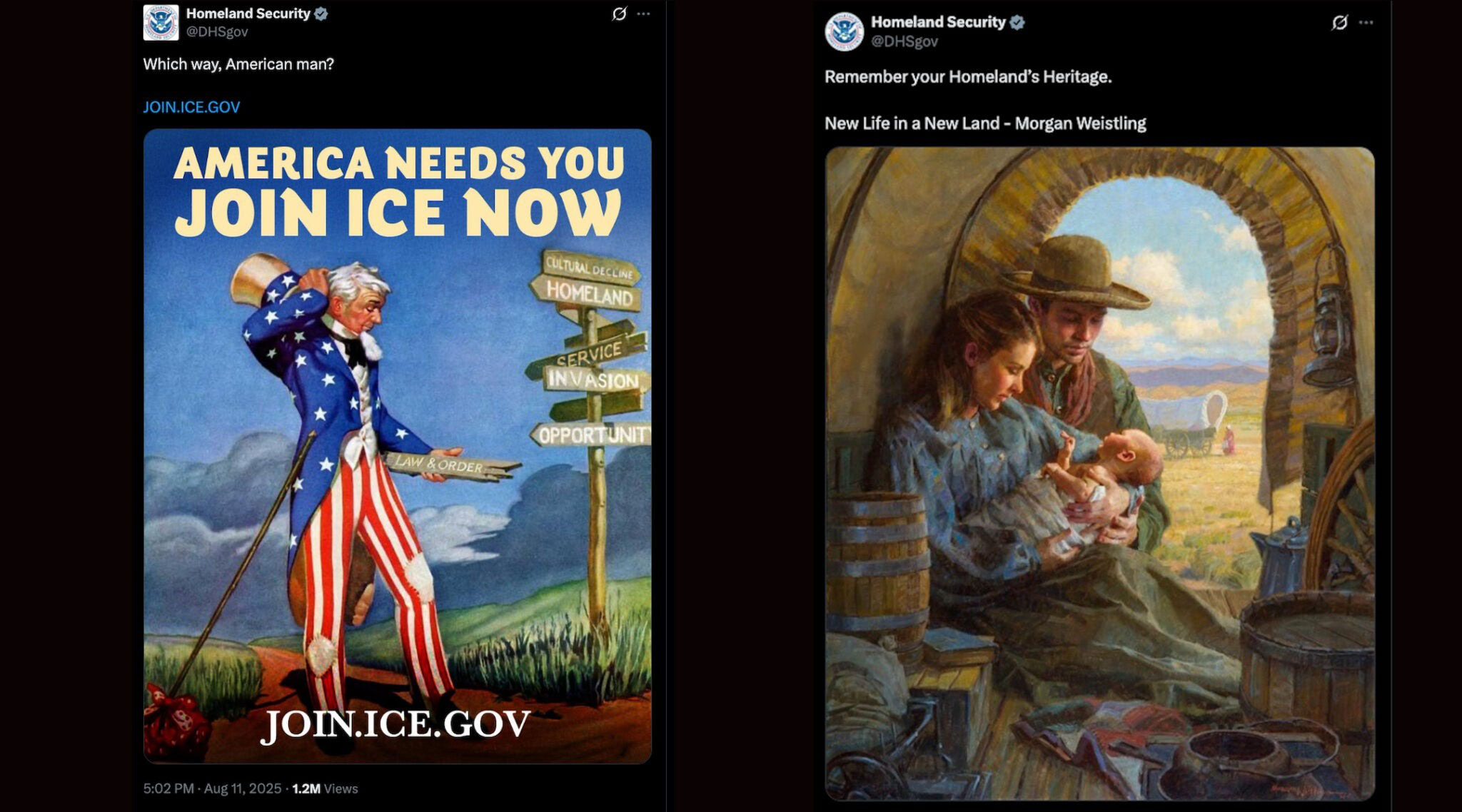 Homeland Security accused of tweeting antisemitic dog whistles