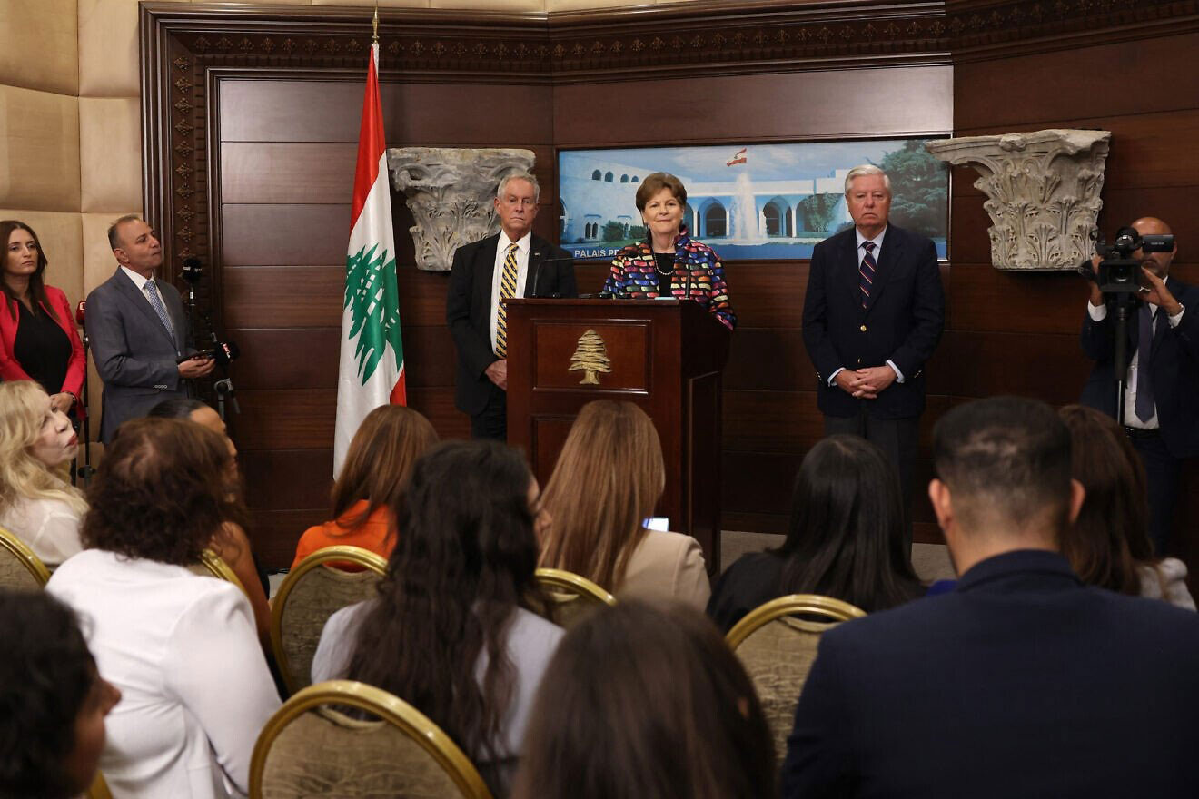 On trip to Lebanon, US senators call for Hezbollah to be disarmed