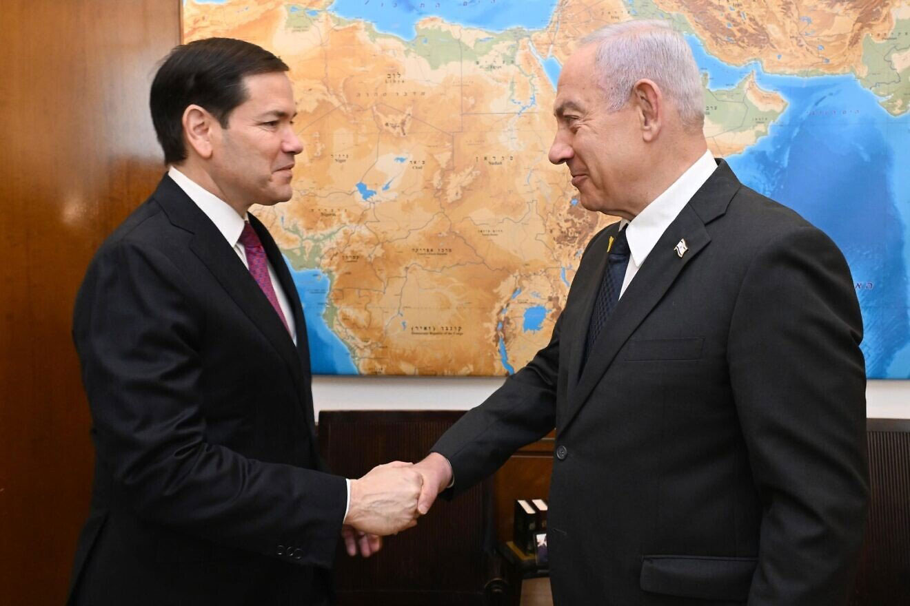 Rubio meets Netanyahu in Jerusalem