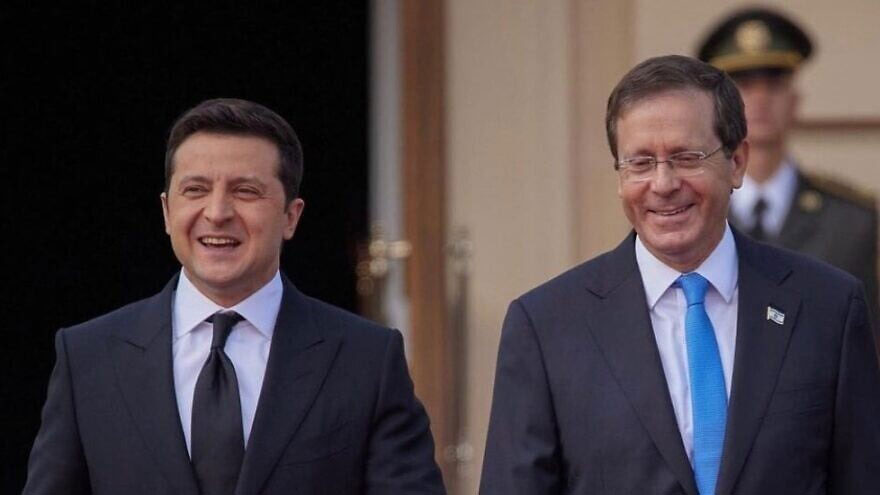 Zelenskyy thanks Herzog for ‘solidarity’ on Ukraine’s Independence Day