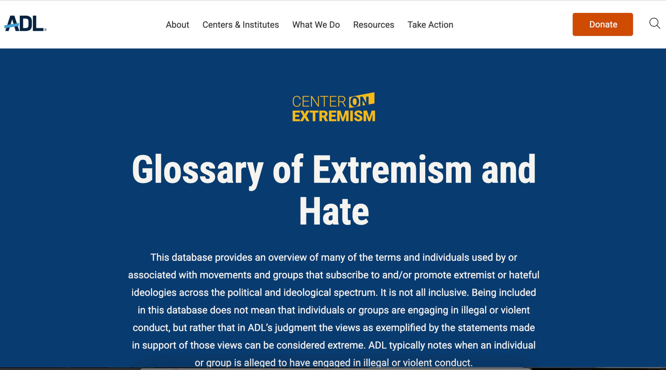 ADL deletes ‘Glossary of Extremism and Hate’ amid flurry of right-wing criticism