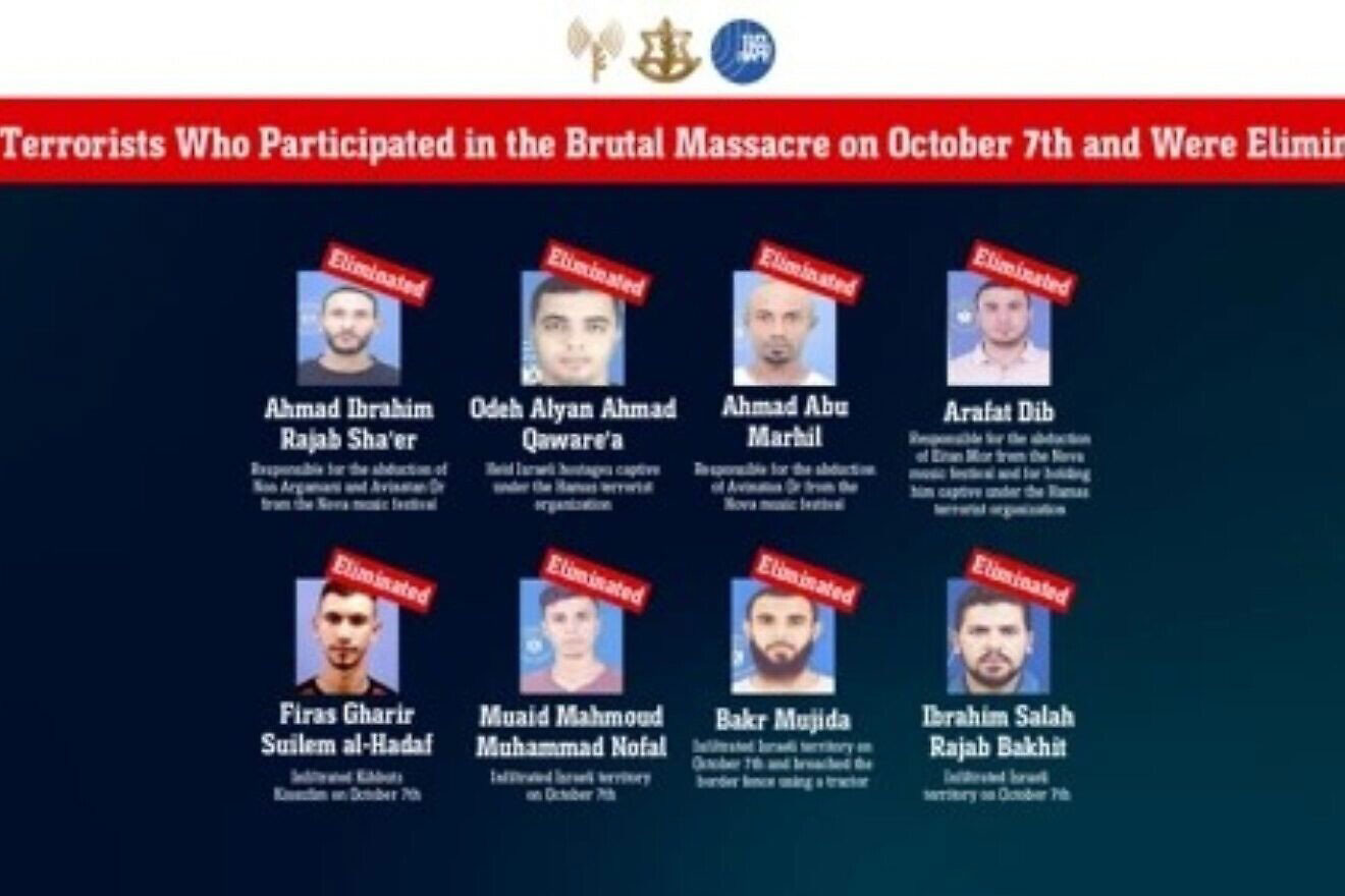 IDF killed terrorists who took three hostages on Oct. 7