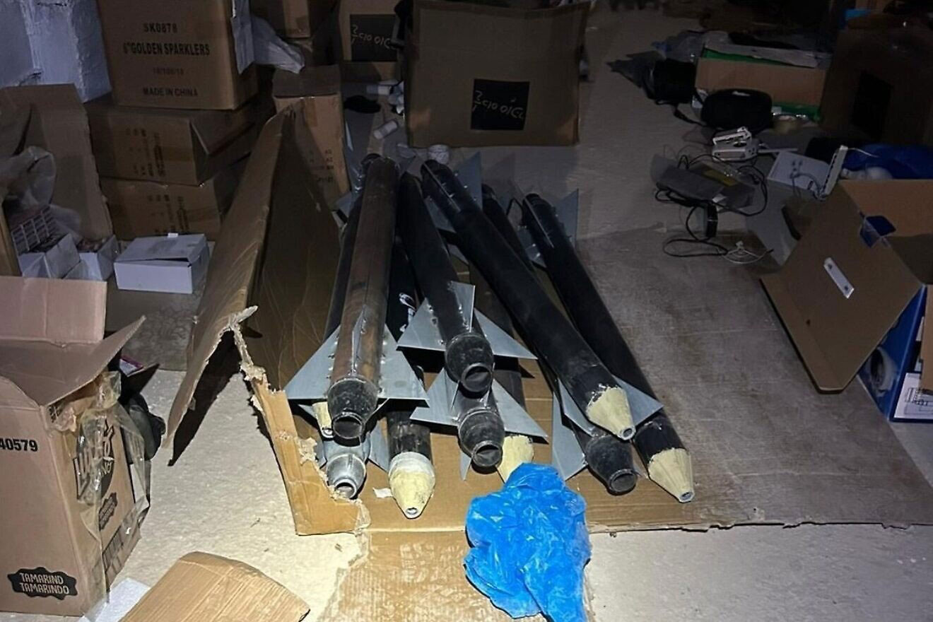 IDF seizes 15 rockets in raid near Ramallah