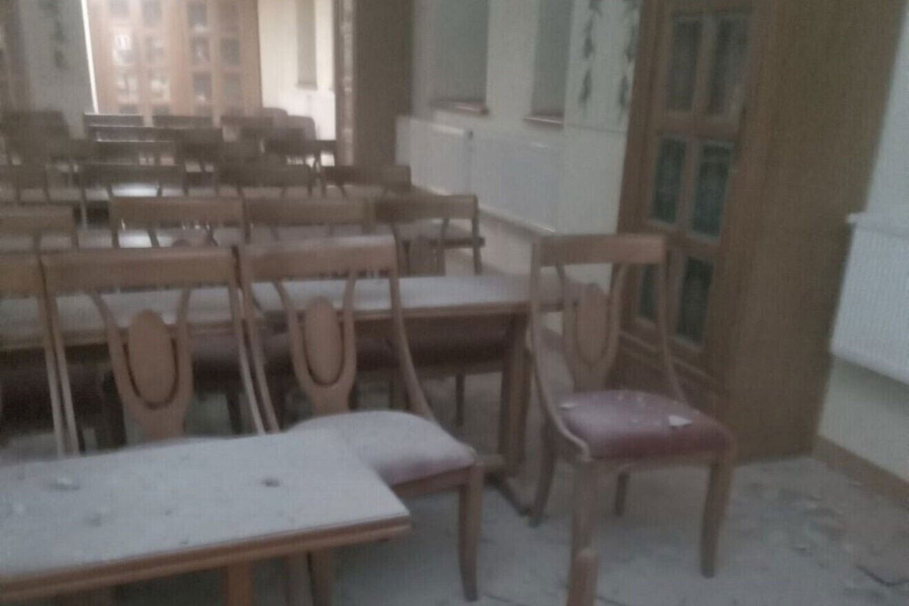 Russian strike leaves Ukrainian synagogue hit but ‘fixable’