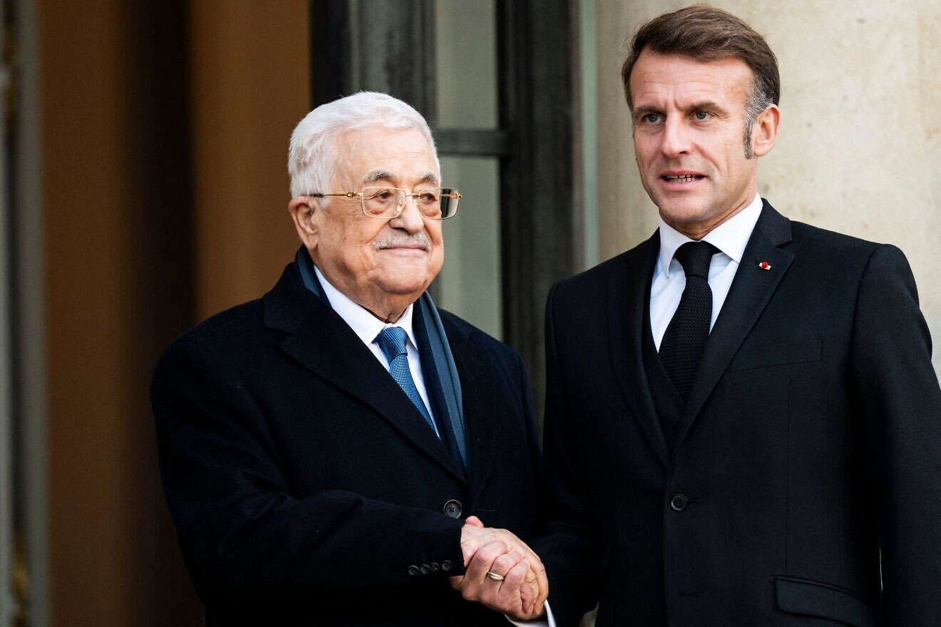Abbas no ‘prince of peace,’ Netanyahu says after PA chief feted in Paris