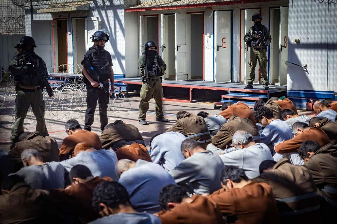 Detained Hamas terrorists create makeshift weapons intended for use against Israeli guards