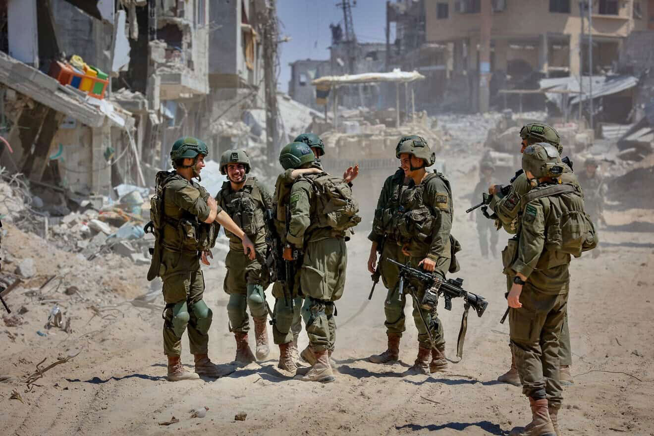 IAF kills five terrorists who emerged from underground in Rafah