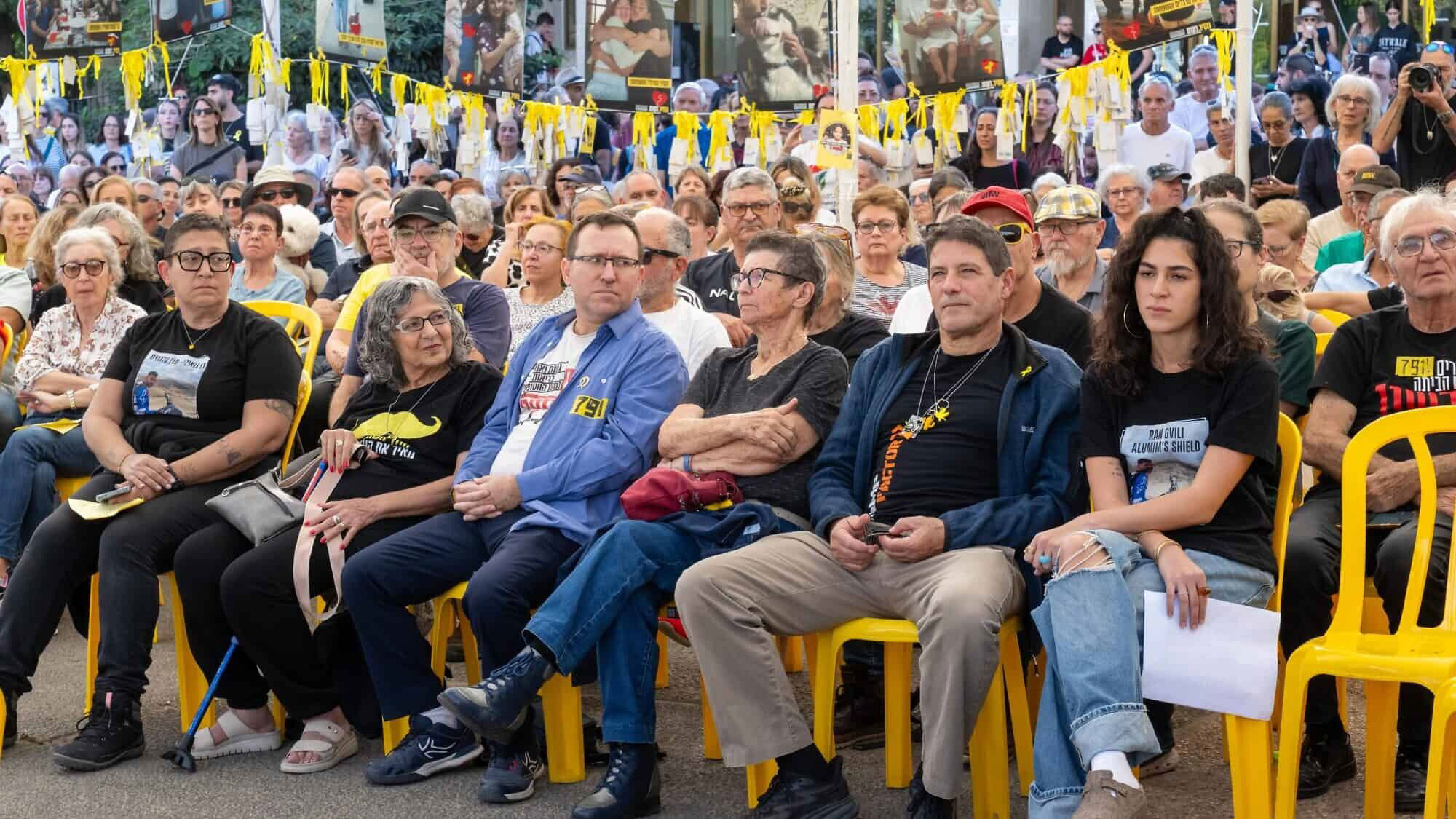 Advocacy or politics? How hostage rallies evolved into anti-government hate fests