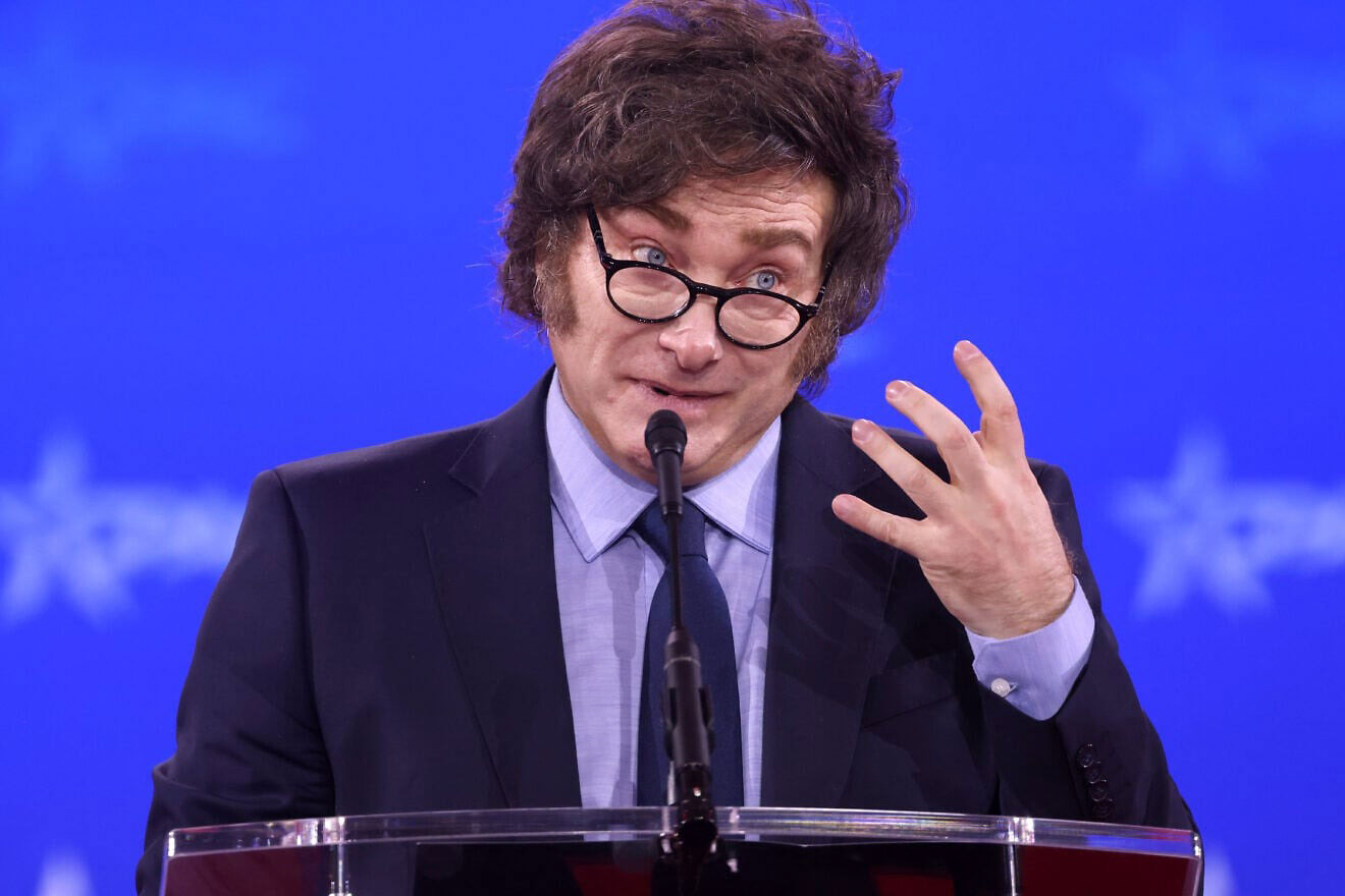 Milei invokes Torah, Judeo-Christian values at Davos