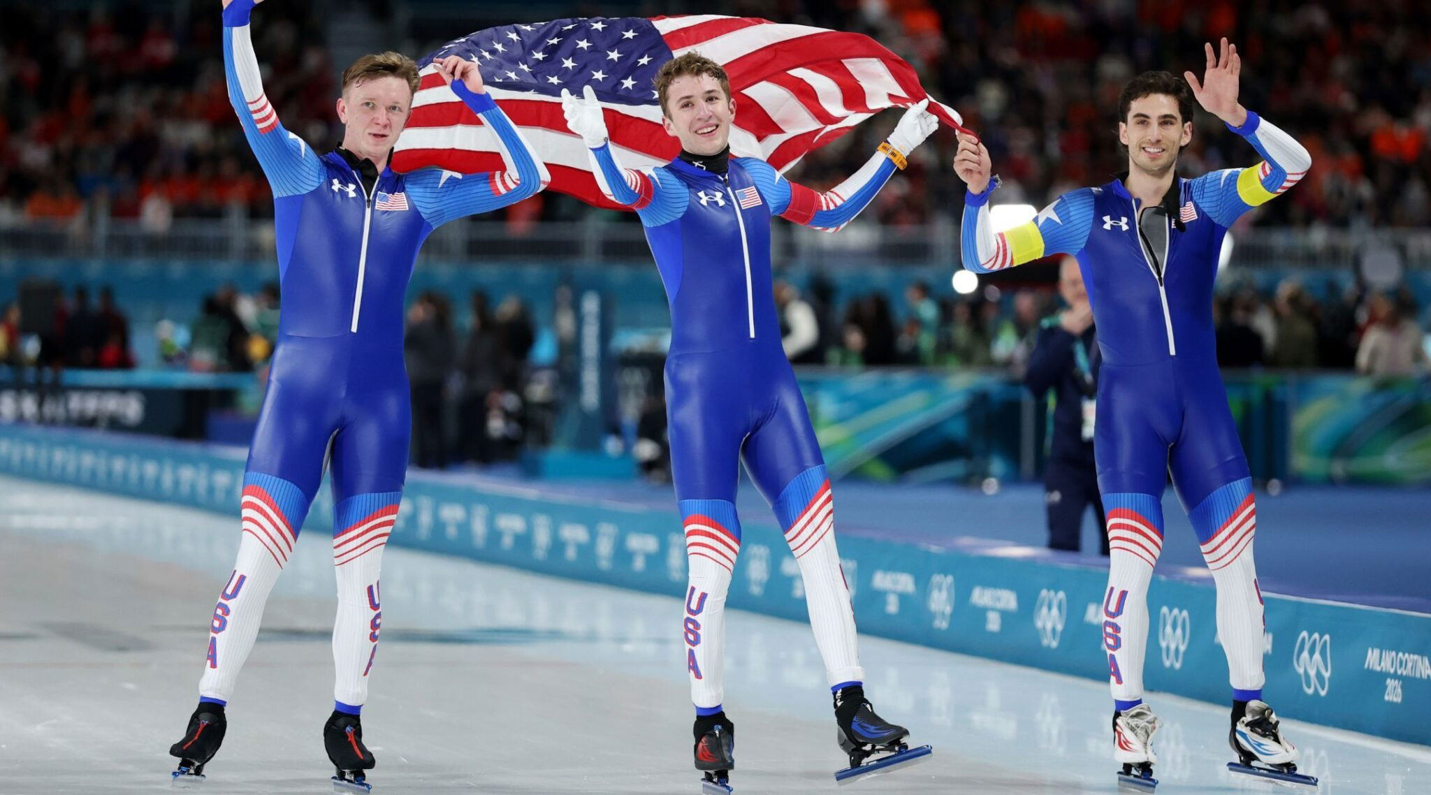 American Jewish speedskater Emery Lehman wins silver in final Winter Olympics