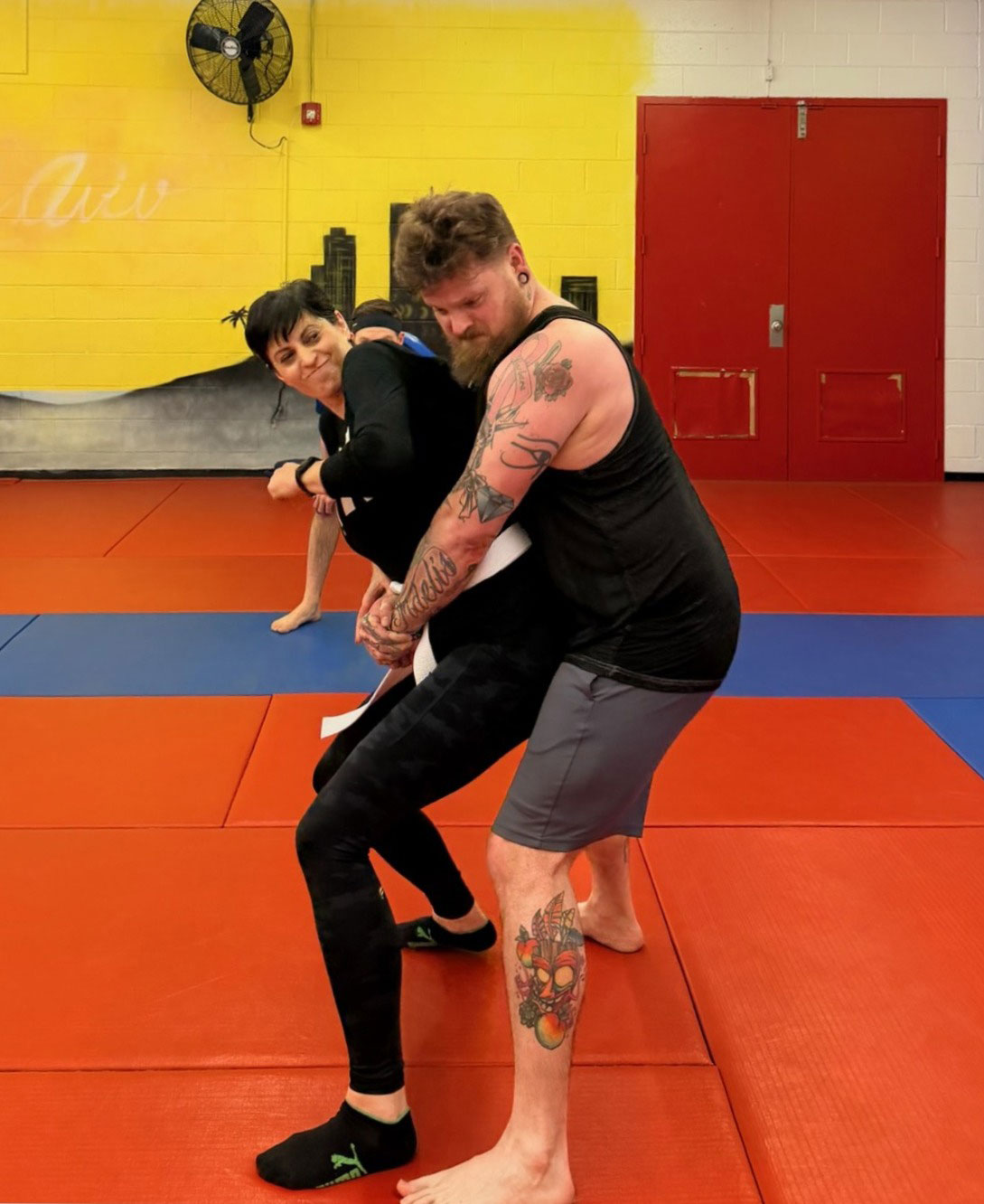 CCFI Krav Maga Self Defense Workshop Demonstration Honoring Local IDF Soldiers 