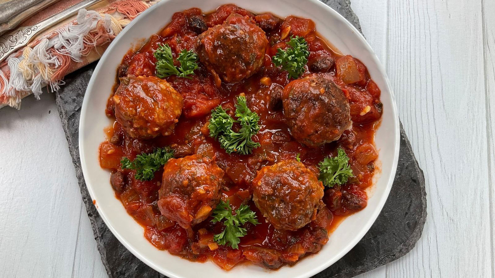 Make-Ahead Moroccan Meatballs Recipe