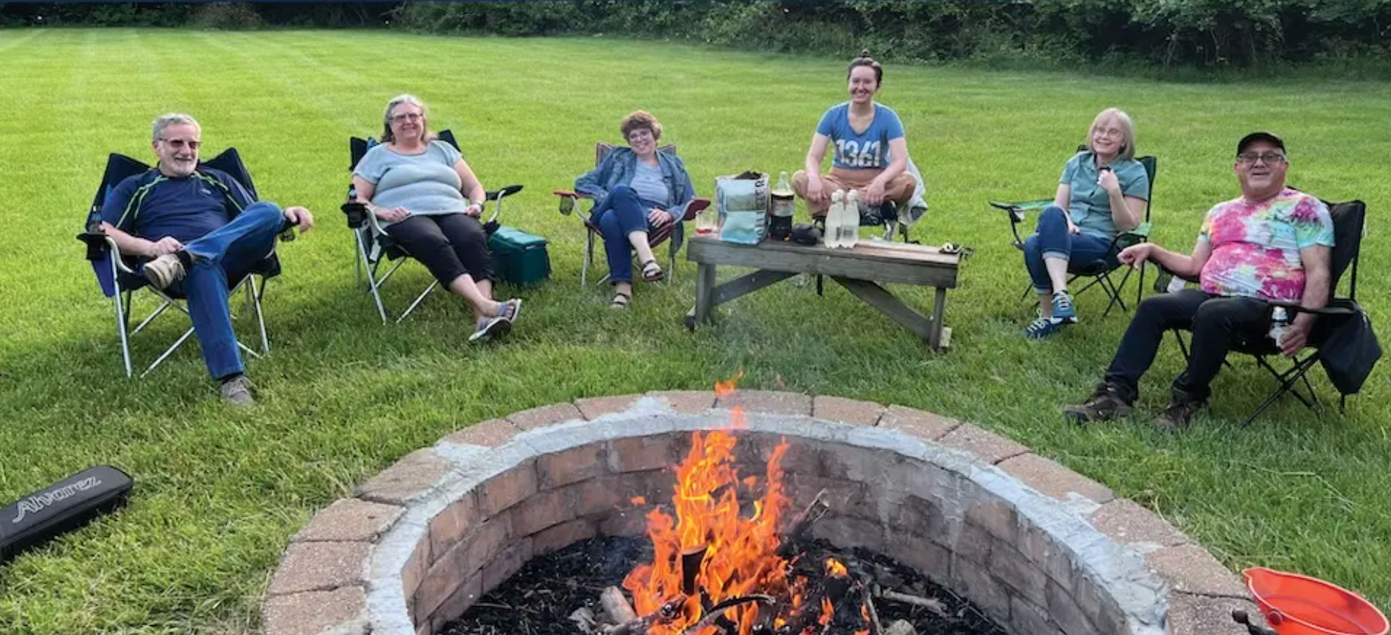 Wise Temple Hosts Lag B’Omer Bonfire for Adults 