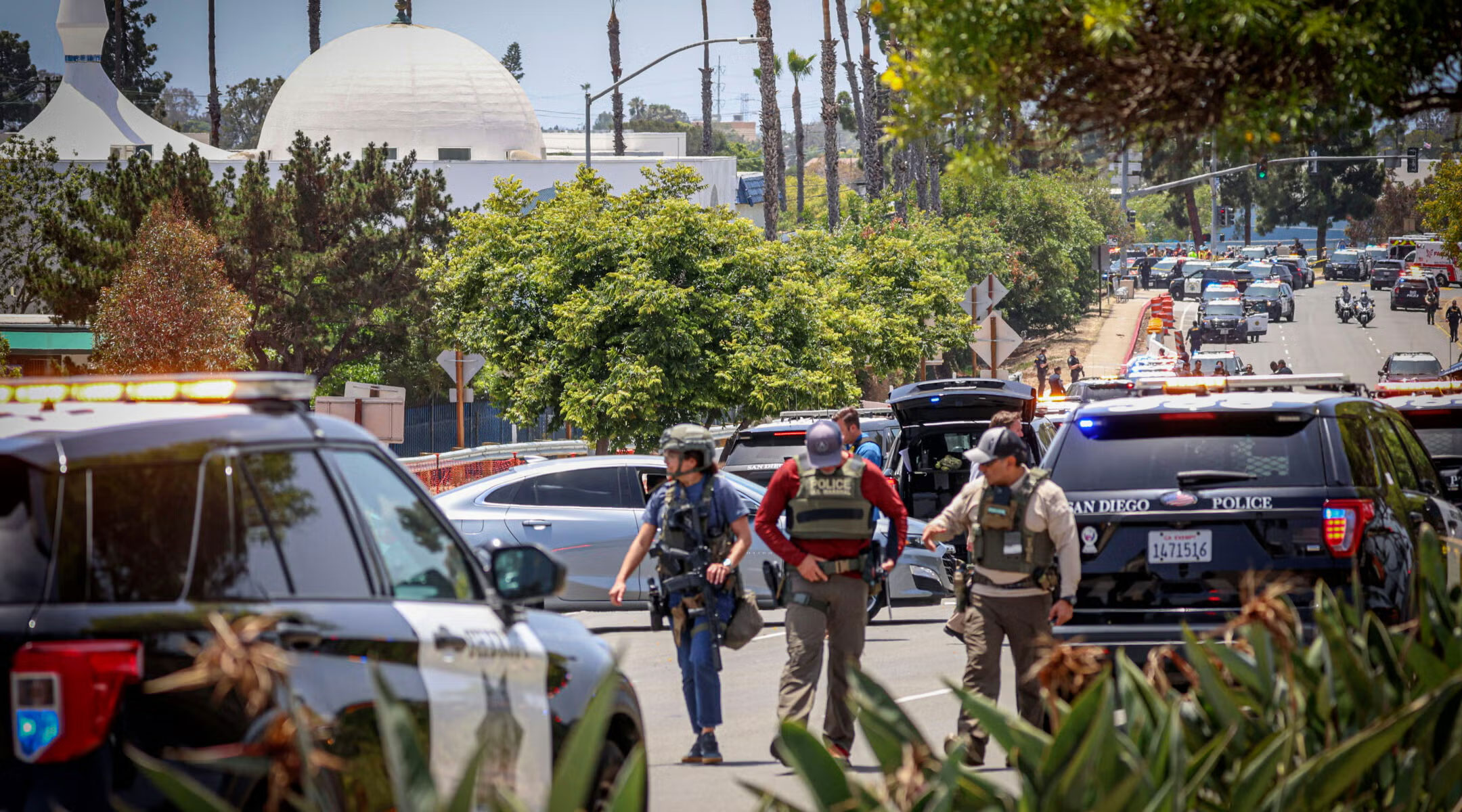 Jewish groups denounce fatal shooting at San Diego mosque, say it proves need for security funding